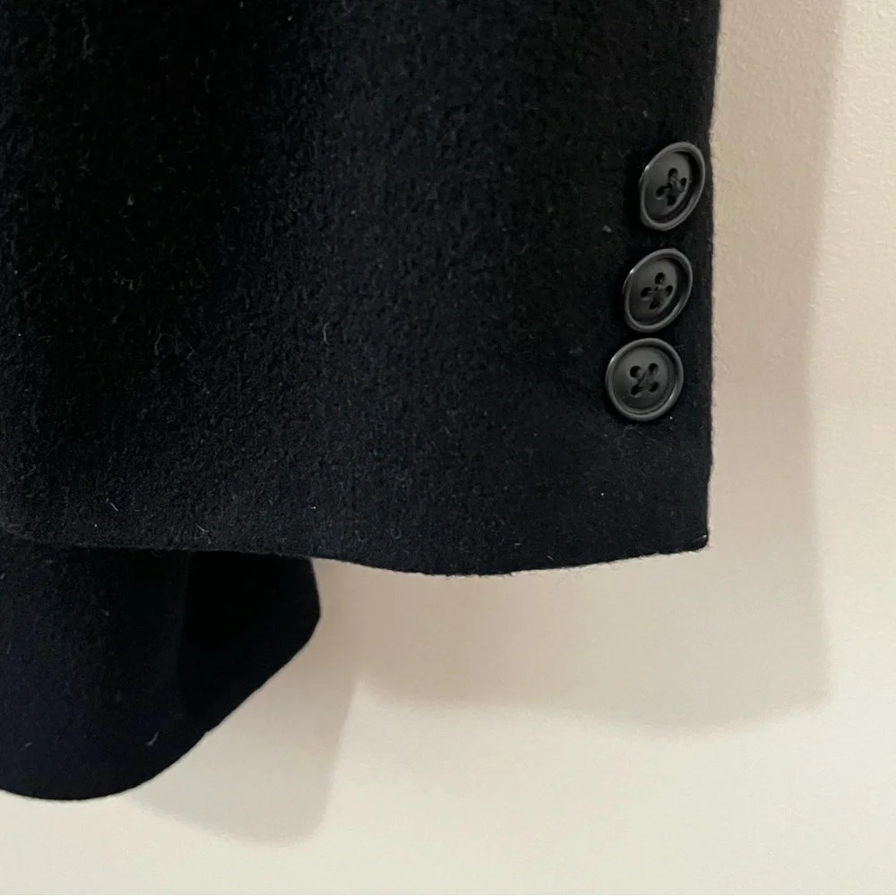 Arnold Brant Cashmere Mens Blazer Sport Coat Black Size 38 - Picture 4 of 9